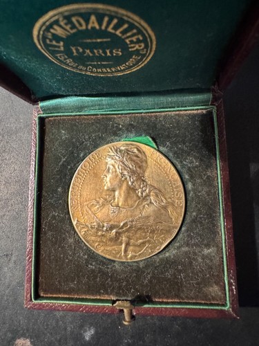 Médaille vermeil exposition - médaille, "