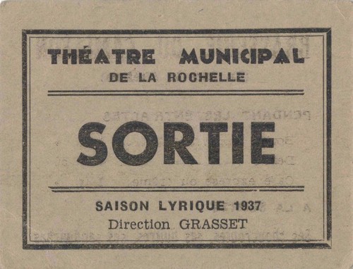 Vieux papier billet - de, sortie
