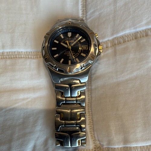 Seiko kinetic men blue - blue, dial