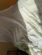 Coupon de tulle de coton