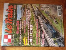 $$1 Revue Le Train N°302 1-040 B 731  County Gate  Poteaux EDF  CFF  Wagons CFD