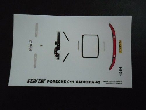 Decal porsche 993 carrera - 993, 4s