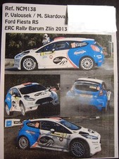 DECALS 1/43 FORD FIESTA R5 -