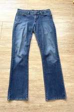 pantalon T38/40 taille basse coton stretch levis zip et bouton demi curve 844!