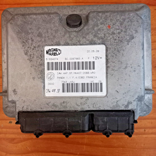 Calculateur fiat panda 1 - fiat,