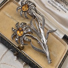 Broche Art Déco en Argent
