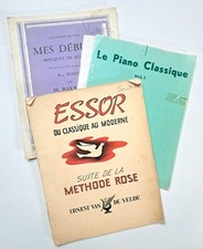Lot de partitions piano : "Le