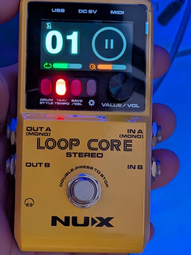 Loop core stereo guitar - nu-x,