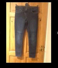 Jeggings neufs marks and spencer bleu foncé/profond/indigo taille s/m/10/12 short bargin