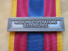 Agrafe  MISSIONS D'OPÉRATIONS