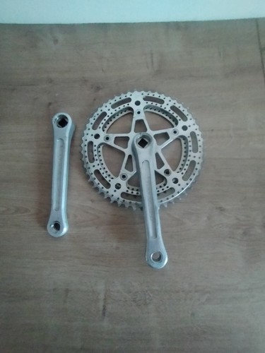 Ancien pedalier vélo - de,