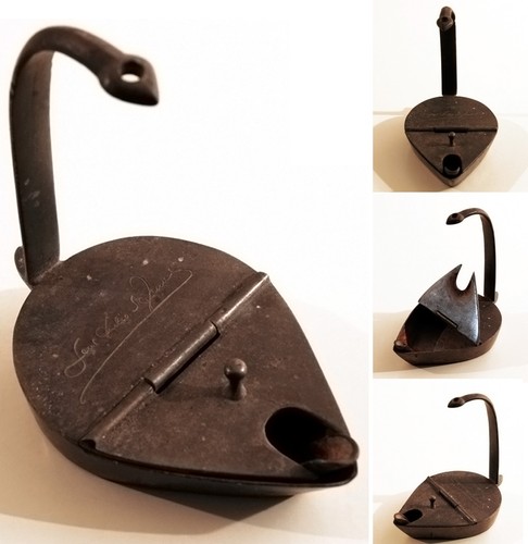 Lampe bougie étain - bougie, 800