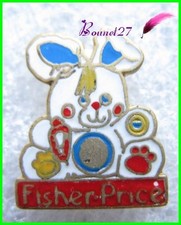 Pin's Logo ecusson FISHER PRICE Le Lapin en peluche RABBIT  #F4