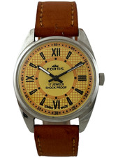 Bracelet Hommes FORTIS Remontage Manuel Fhf St 96 Avec Leuchtzeigern, Défecteux