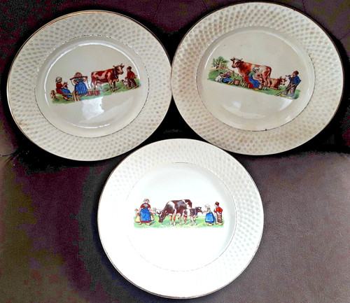 Rare ensemble assiettes - rare,