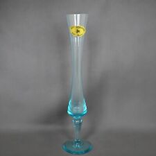 Vase soliflore bleu vintage