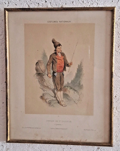 Lithographie martinet xixe - lithographie,