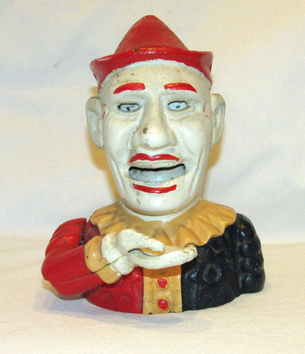 Tirelire mecanique ancienne - tirelire, en
