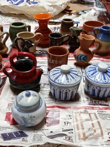 Lot bibelots de vitrine - bibelots,