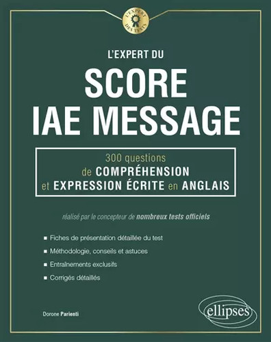 Expert score iae message - du,