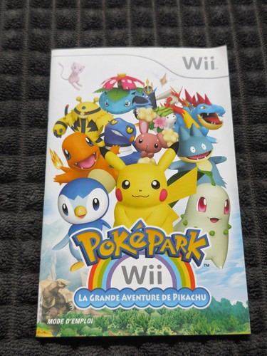 Notice pokemon pokepark wii - pokepark,
