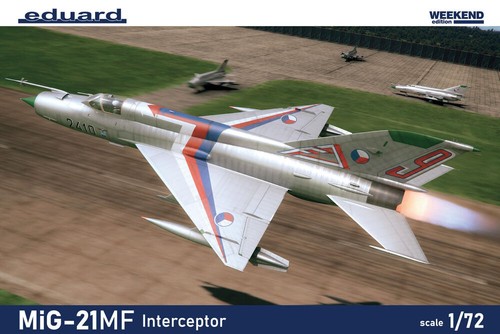 Eduard mig 21mf interceptor - eduard, mig-21mf