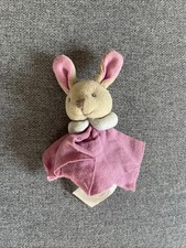 Mini doudou l'Ange Robe Rose