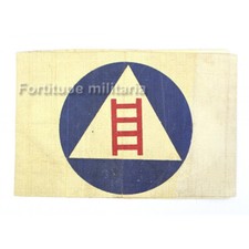 Brassard US de la défense civile - WW2 ( matériel original )