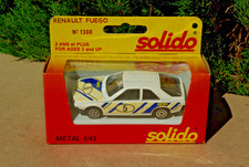 SOLIDO : RENAULT  FUEGO  RALLYE  / BOITE  / ECHELLE 1.43