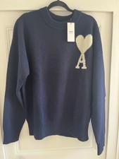 Mohair Ami Paris Navy