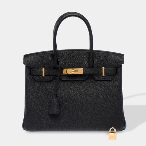 Sac hermes birkin cuir - 30,