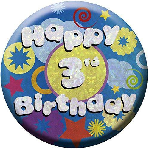 Badges fête happy 3rd - de,