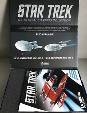 Star Trek Universe Collection EAGLEMOSS #25 XL La Sirena Starship Anglais Mag