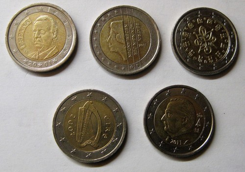 Lot pièces euros - lot, 5