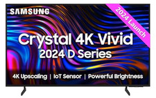 Samsung 108 cm (43 pouces) D Series Crystal 4K Vivid Ultra HD Smart LED
