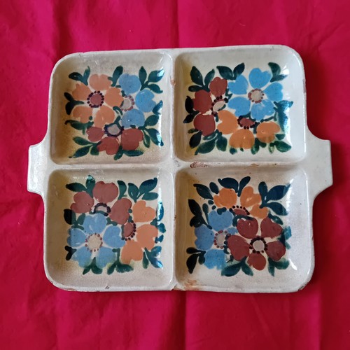 Plat ancien compartiments - ancien,