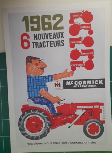 Tracteur cormick 1962 - cormick,