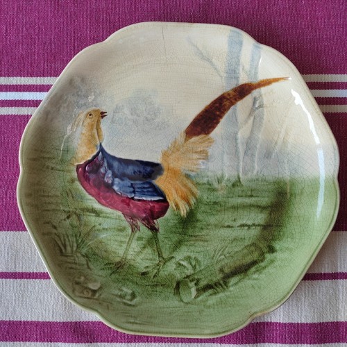 Assiette ancienne boulenger - assiette, h.boulenger