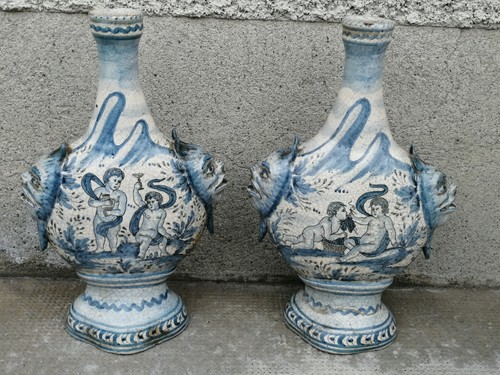 Paire bouteille gourde
