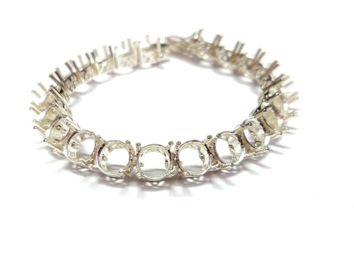 Bracelet tennis rond mm - de,