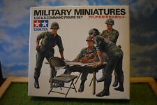 1/35 maquette tamiya lot US Command figure set pour diorama Vietnam Corée 1950