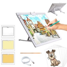 A3 Rechargeable Tablette Lumineuse Diamond Painting, Table Lumineuse Dessin a...