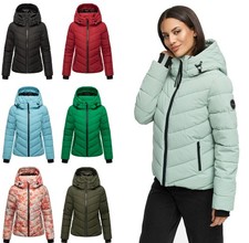 Marikoo Femme Doudoune Hiver Veste Matelassée Veste De Transition Samuiaa Neuve