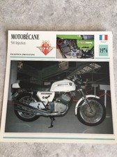 Motobécane 500 Injection prototype 1974 Carte moto Collection Atlas France