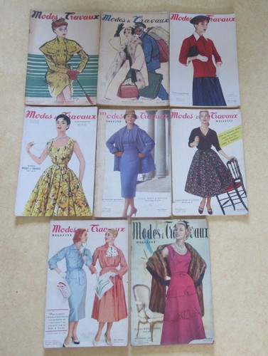 Lot modes travaux 1952 - lot, de