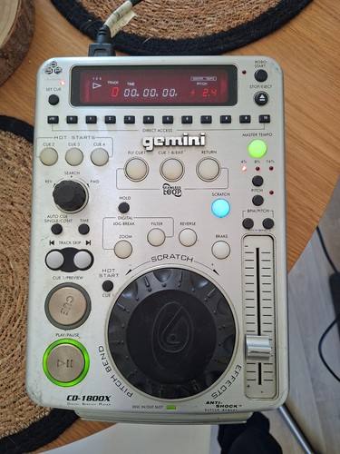 Platine gemini cd 1800x - dj,