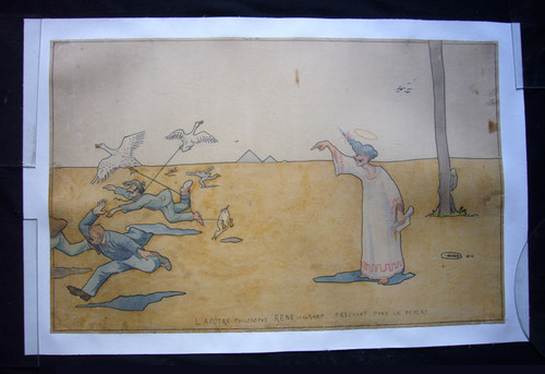 Aquarelle circa 1900 - aquarelle, *