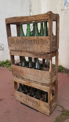 Anciennes caisses - caisses, à