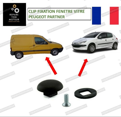 Attache clips vitre - clips, custode