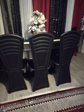 Chaises Noires Salle A Manger